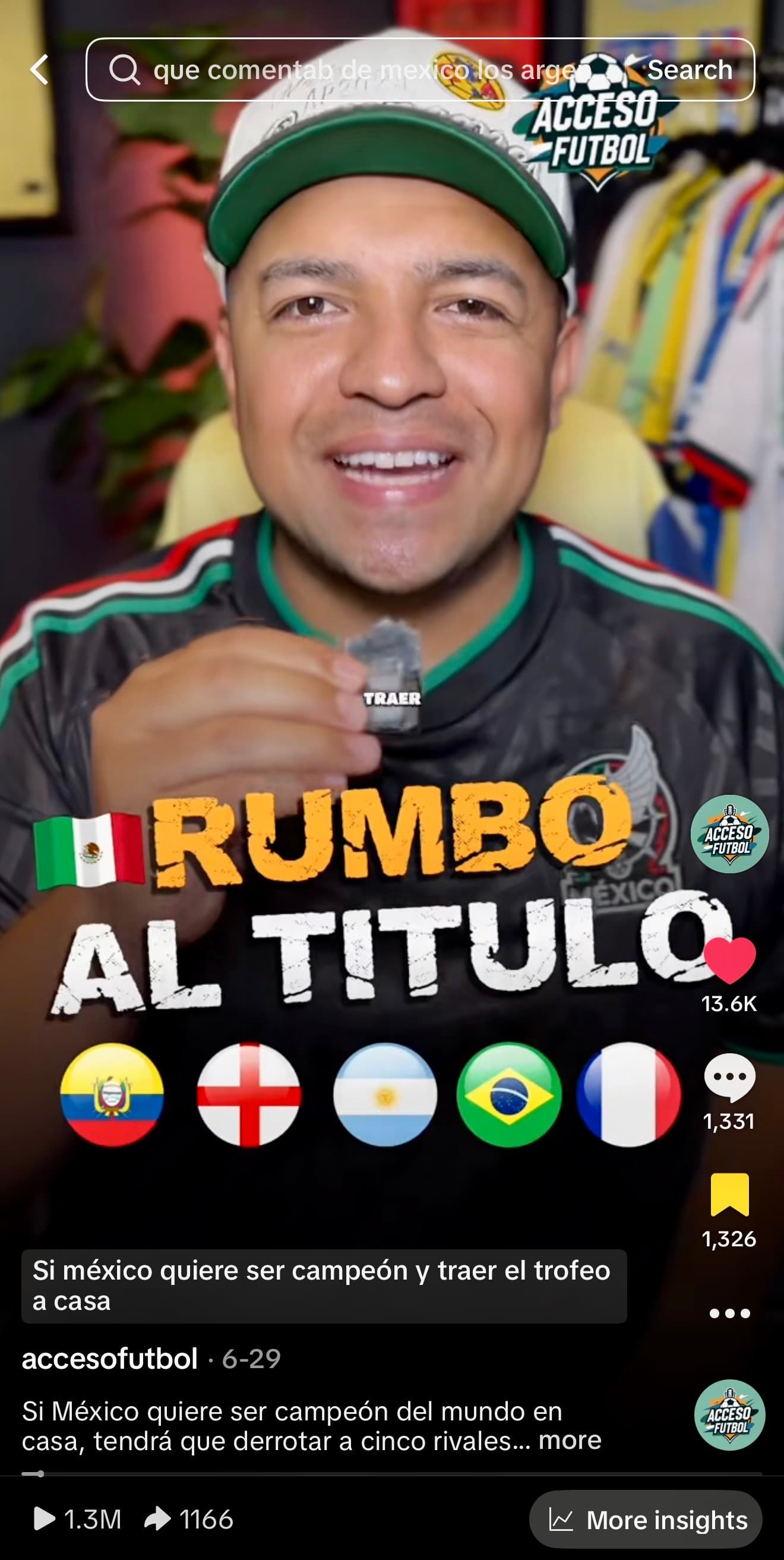 Clip de Acceso Futbol: rumbo al título del Mundial 2026